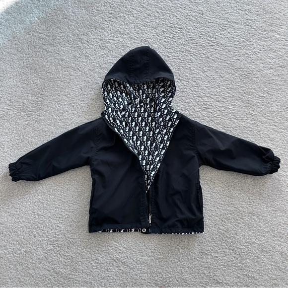 Dior style Toddler reversible jacket size 4T unisex - Picture 4 of 6